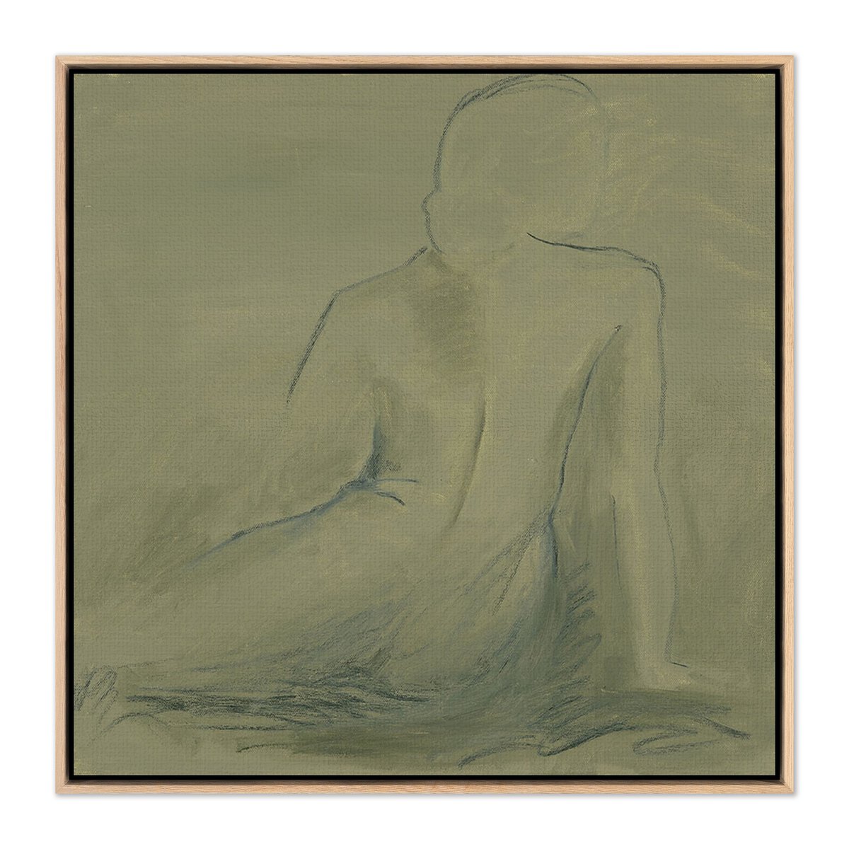 Woman At Rest II by Melody Mcmunn