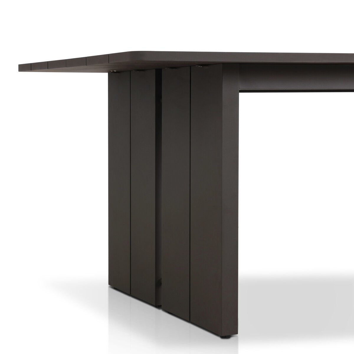 Chapman Outdoor Metal Dining Table-92"