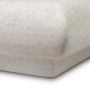 Ambra Outdoor Coffee Table - White