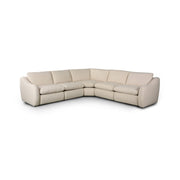Crawford Power Recliner 5-Piece Sectional Sofa
