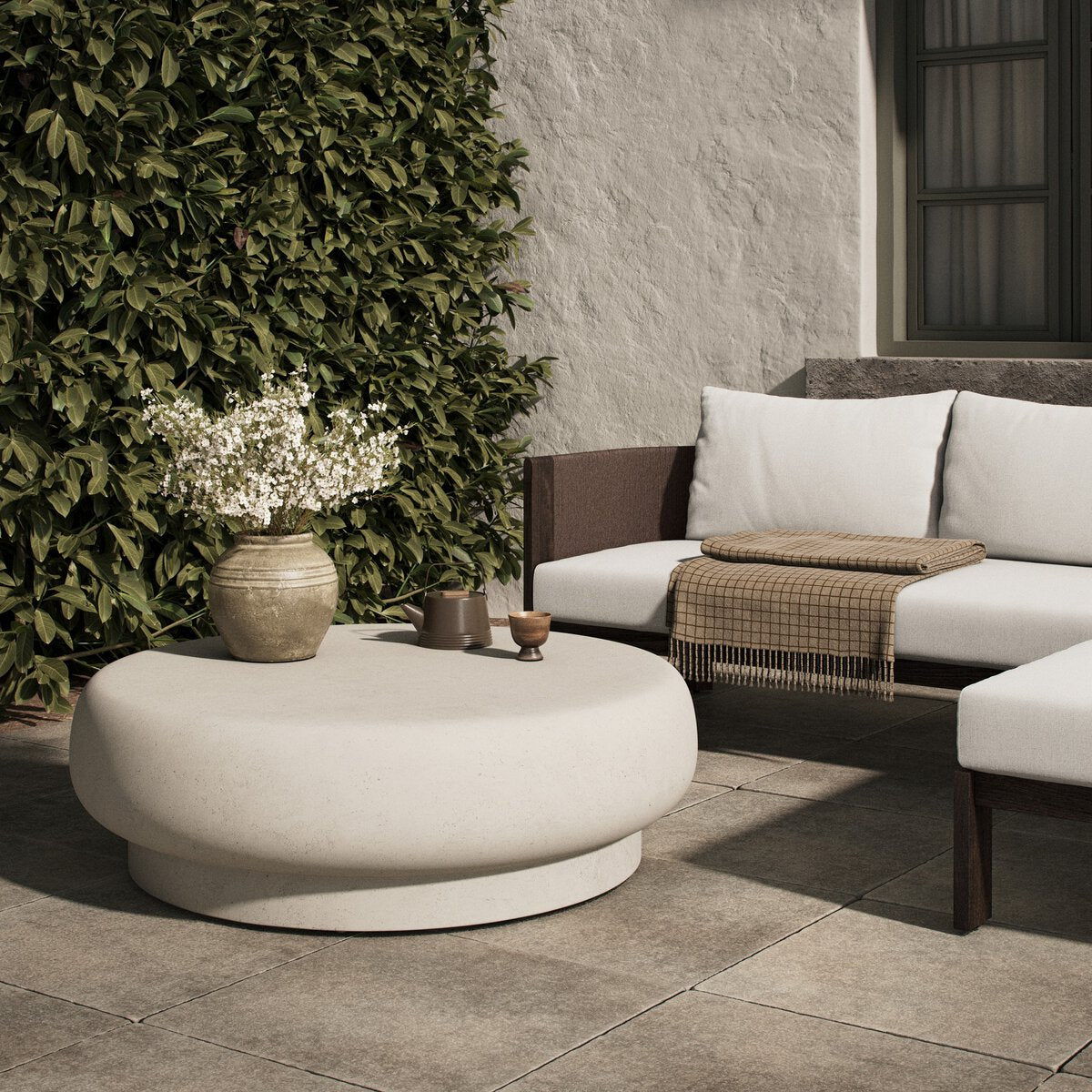 Imogene Round Outdoor Coffee Table