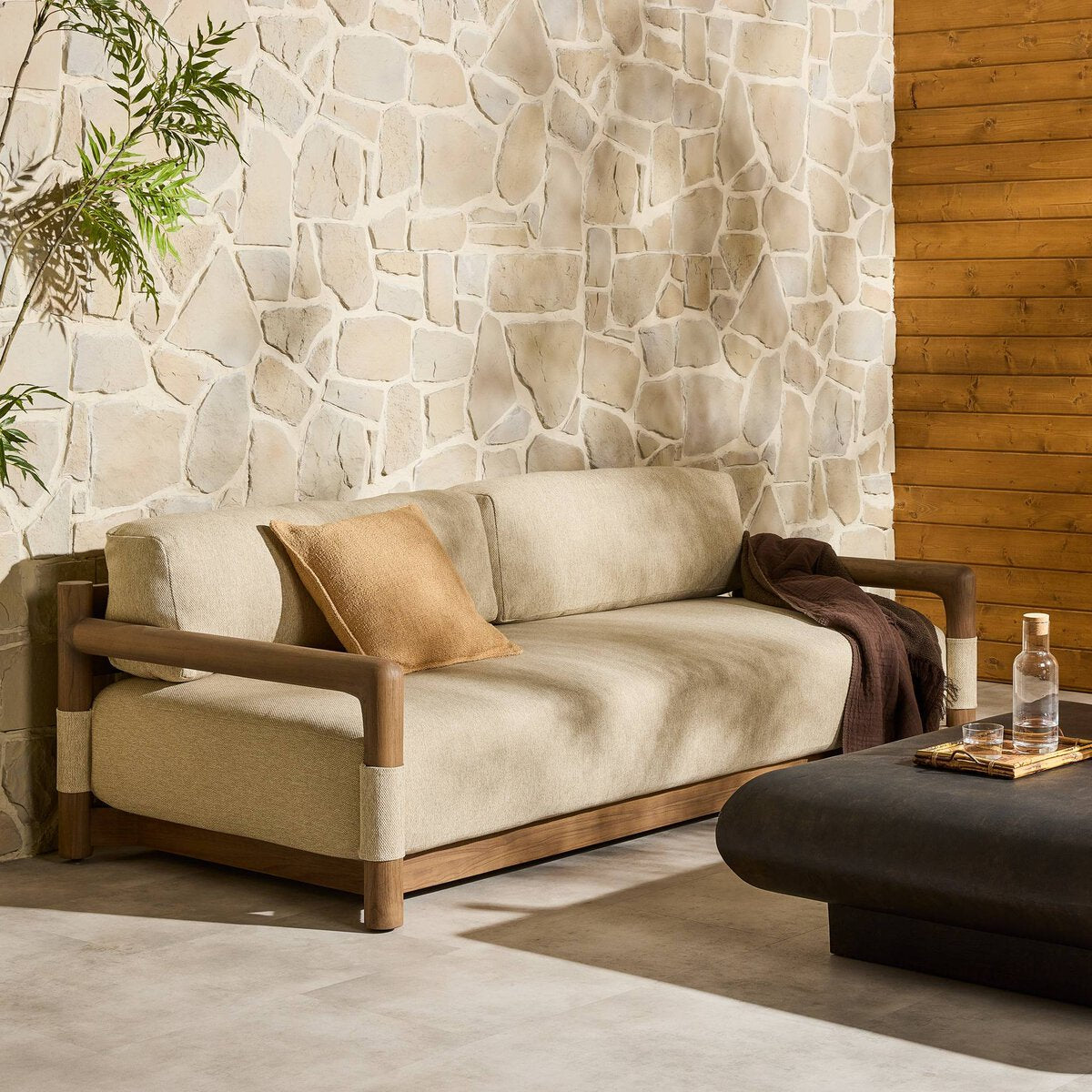 Fable Outdoor Sofa-91"