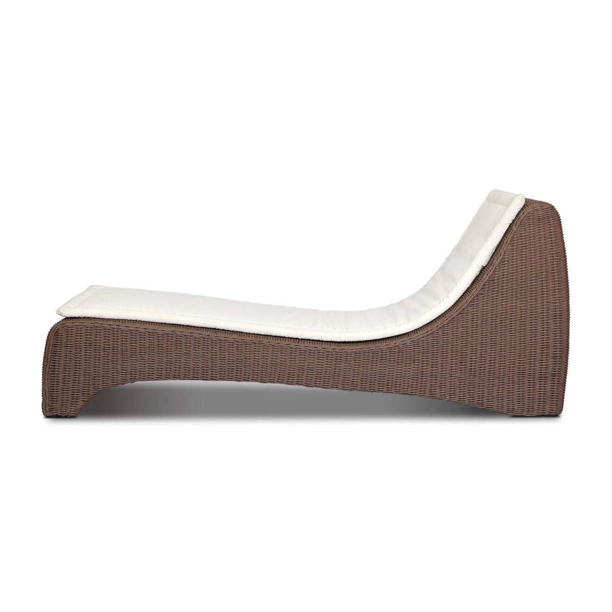 Mazu Outdoor Chaise + Cushion