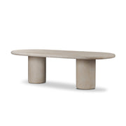 Poole Outdoor Dining Table-102"
