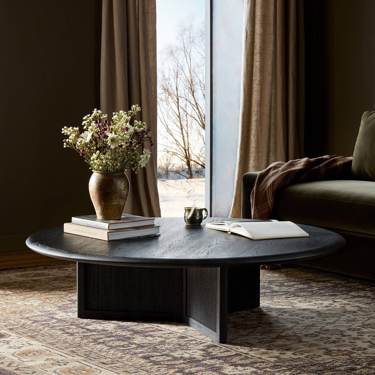Rosenell Round Coffee Table – Native Citizen