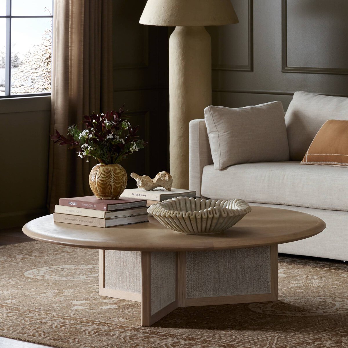 Rosenell Round Coffee Table – Native Citizen