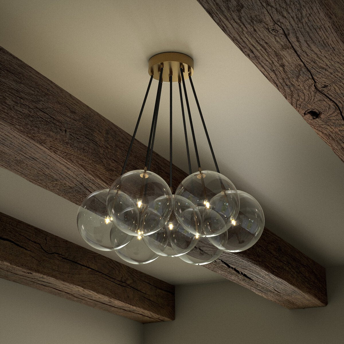 Cloud 7 Globe Chandelier