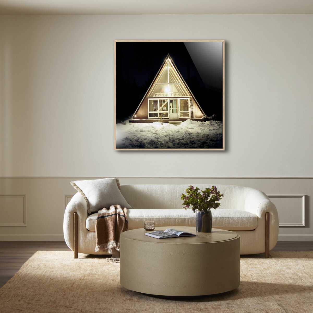 Skaal House In Stowe by Slim Aarons