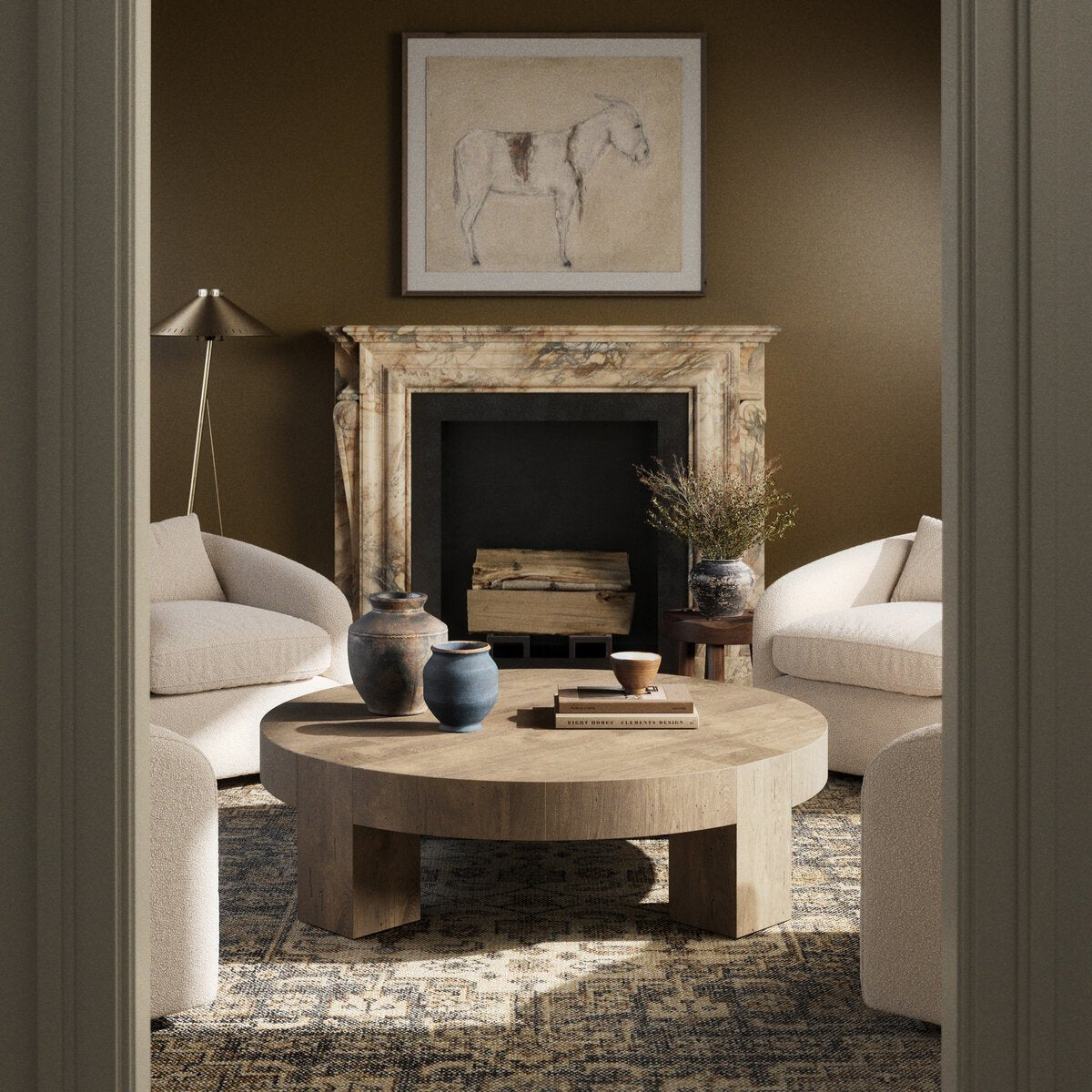 Abaso Round Coffee Table
