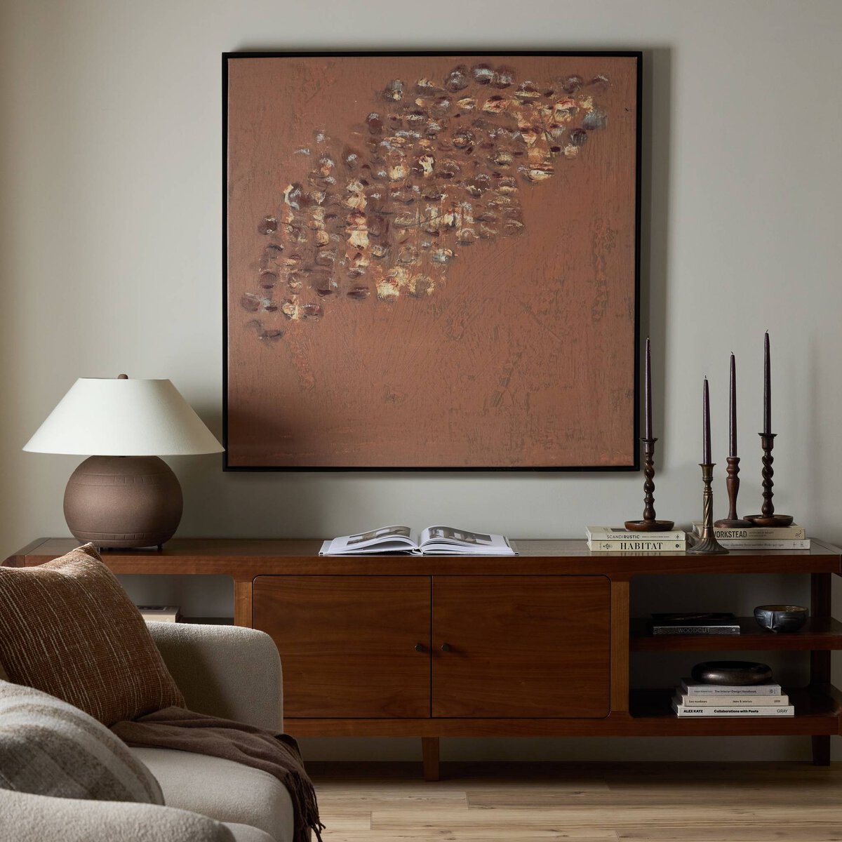 Copper Graffiti By Jamie Beckwith