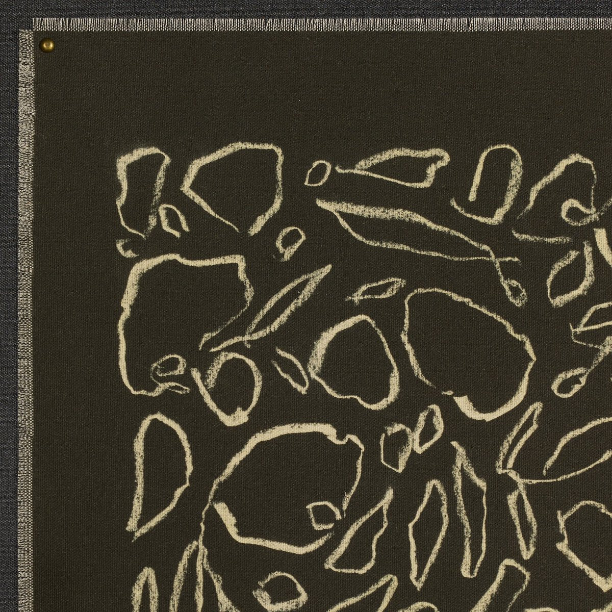 Cream On Black Glimmer by Laurel-Dawn Latshaw