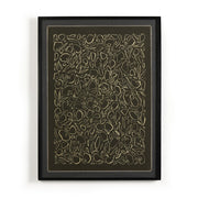 Cream On Black Glimmer by Laurel-Dawn Latshaw