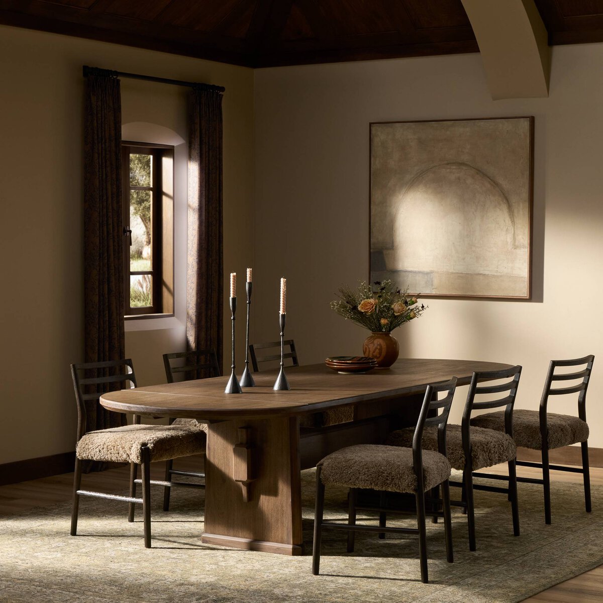 Melina Extension Dining Table