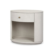 Amelia Oval One Drawer Nightstand