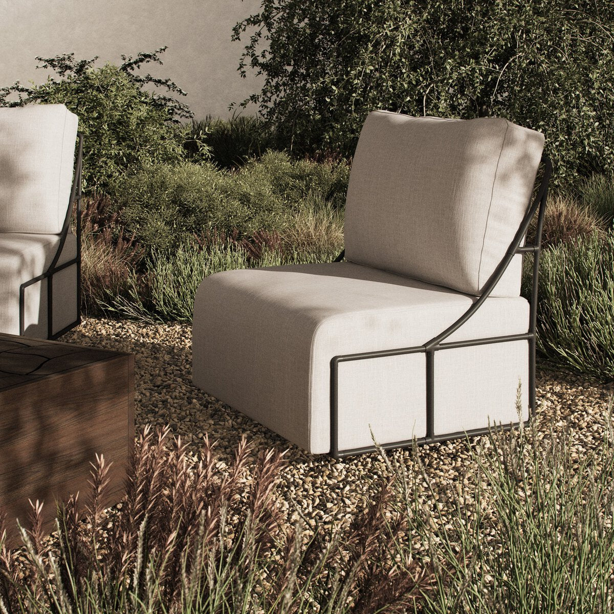 Enola Outdoor Swivel Chair