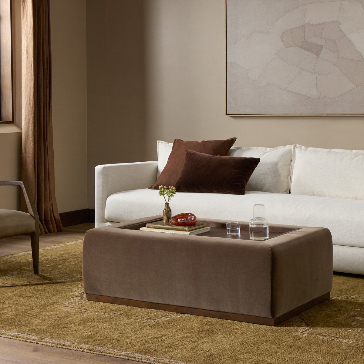 Truvy Cocktail Ottoman