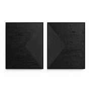 Triangle Diptych by The Holly Collective