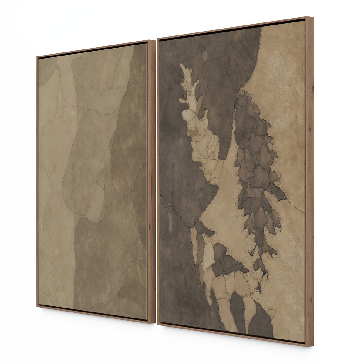 Pinecorn III Diptych by Kimmy Quillin