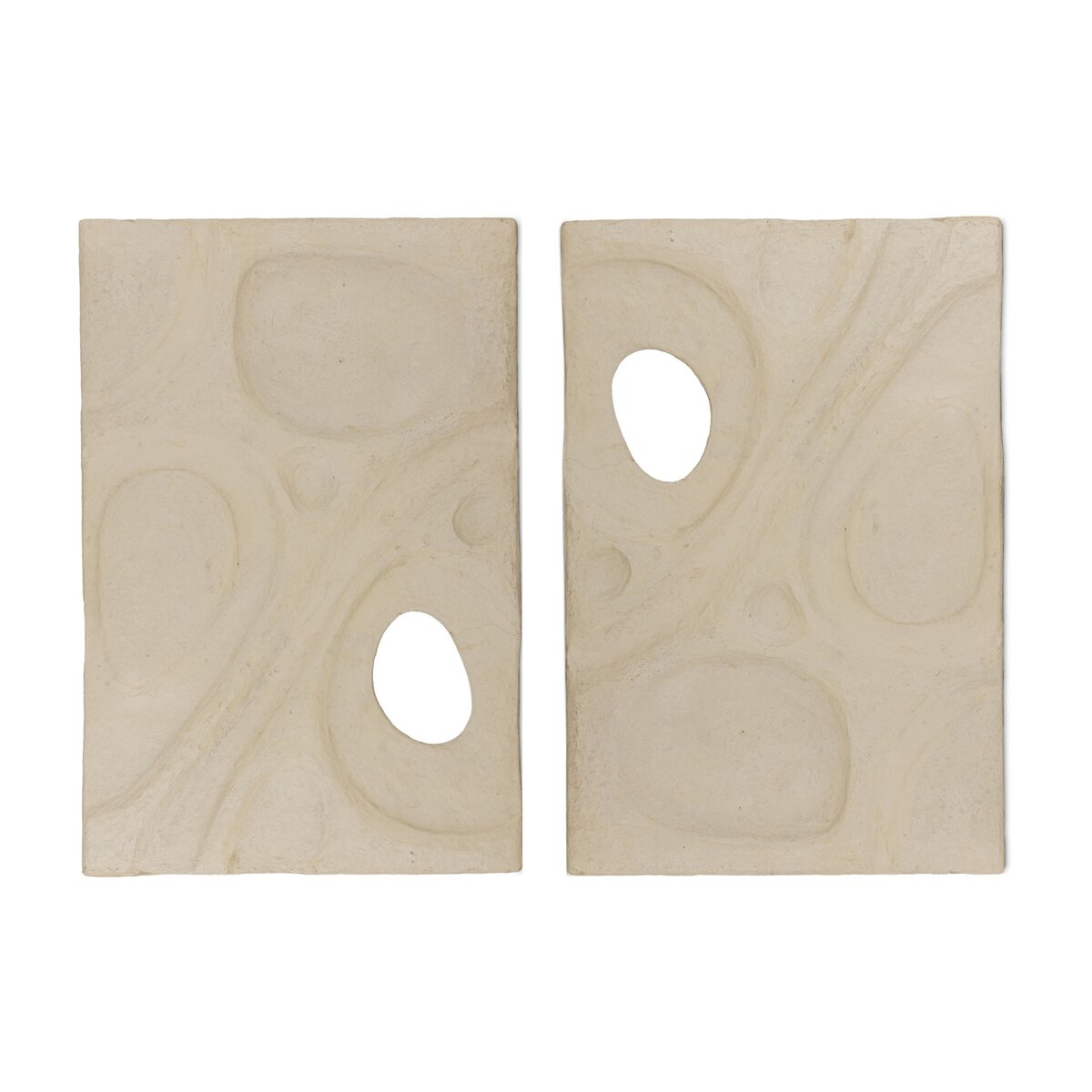 Organic Relief Sculpture Set