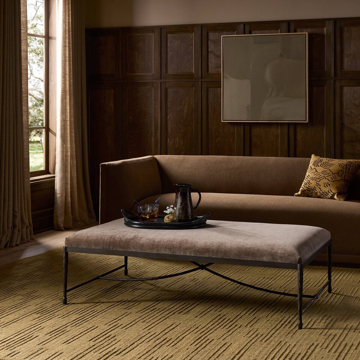 Jade Cocktail Ottoman – Native Citizen