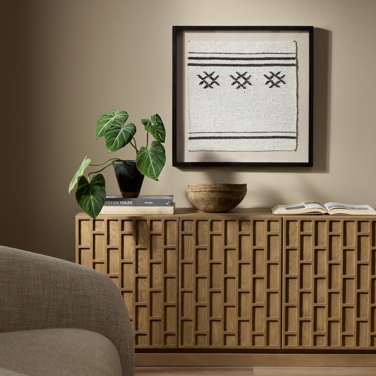 Ankara Textile III by FH Art Studio
