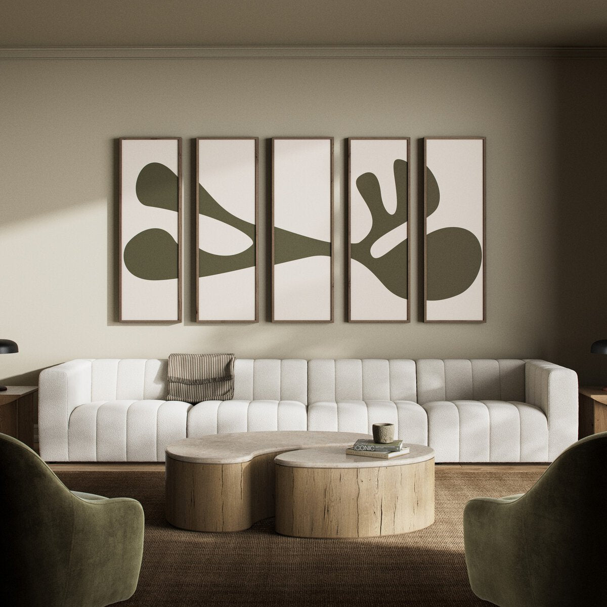 Organic Shape III Set by Four Hands Art Studio