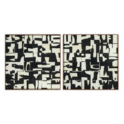 Ancestral I Diptych by Douglas Galloway