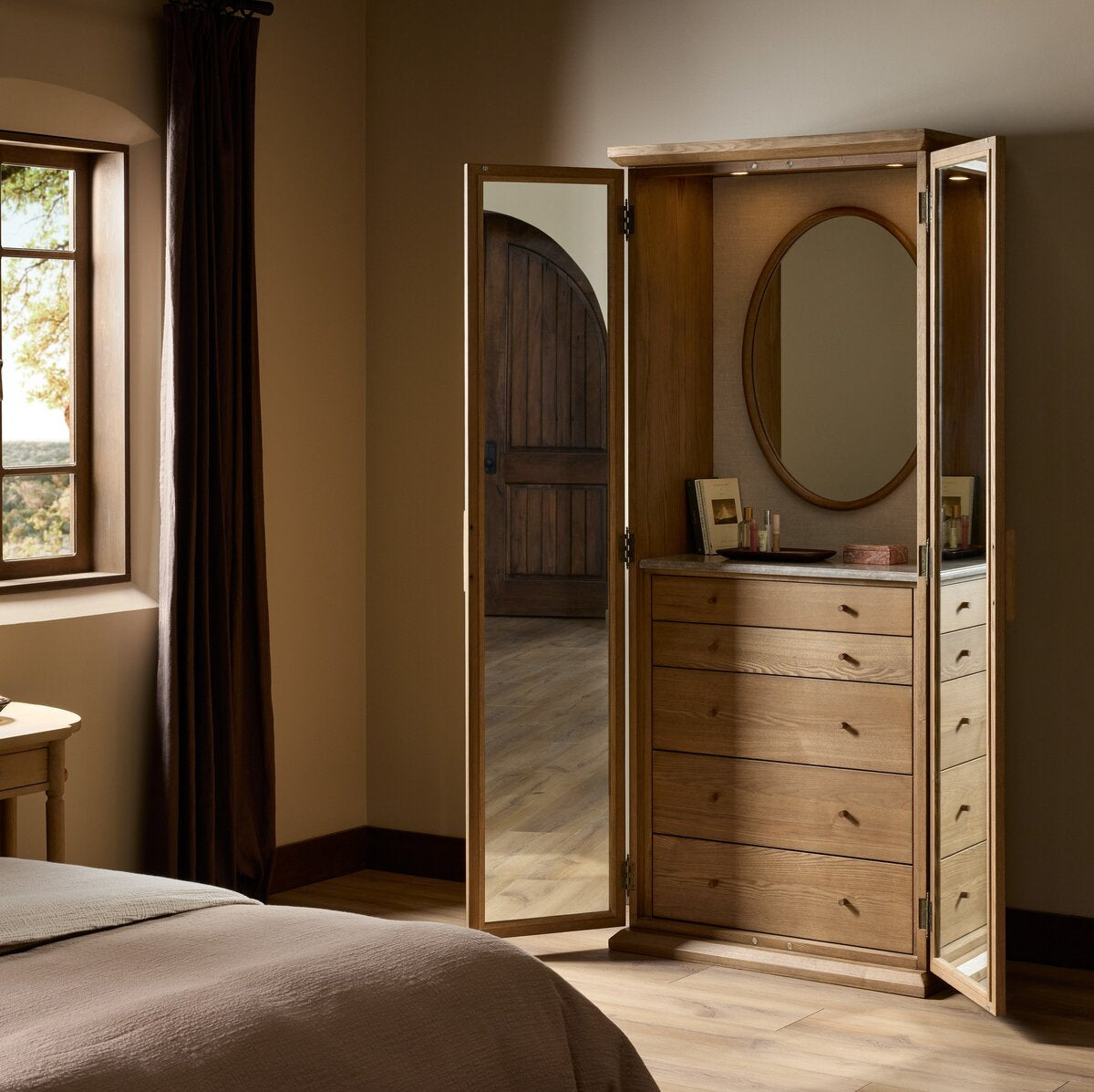 Rosalind Mirror Armoire