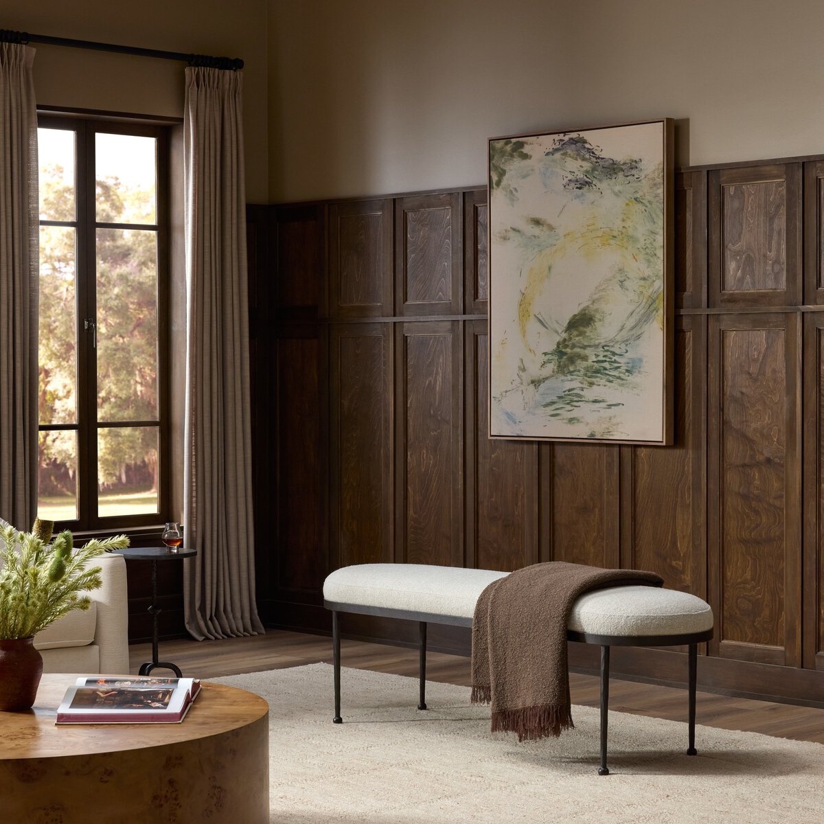 Corinne Accent Bench