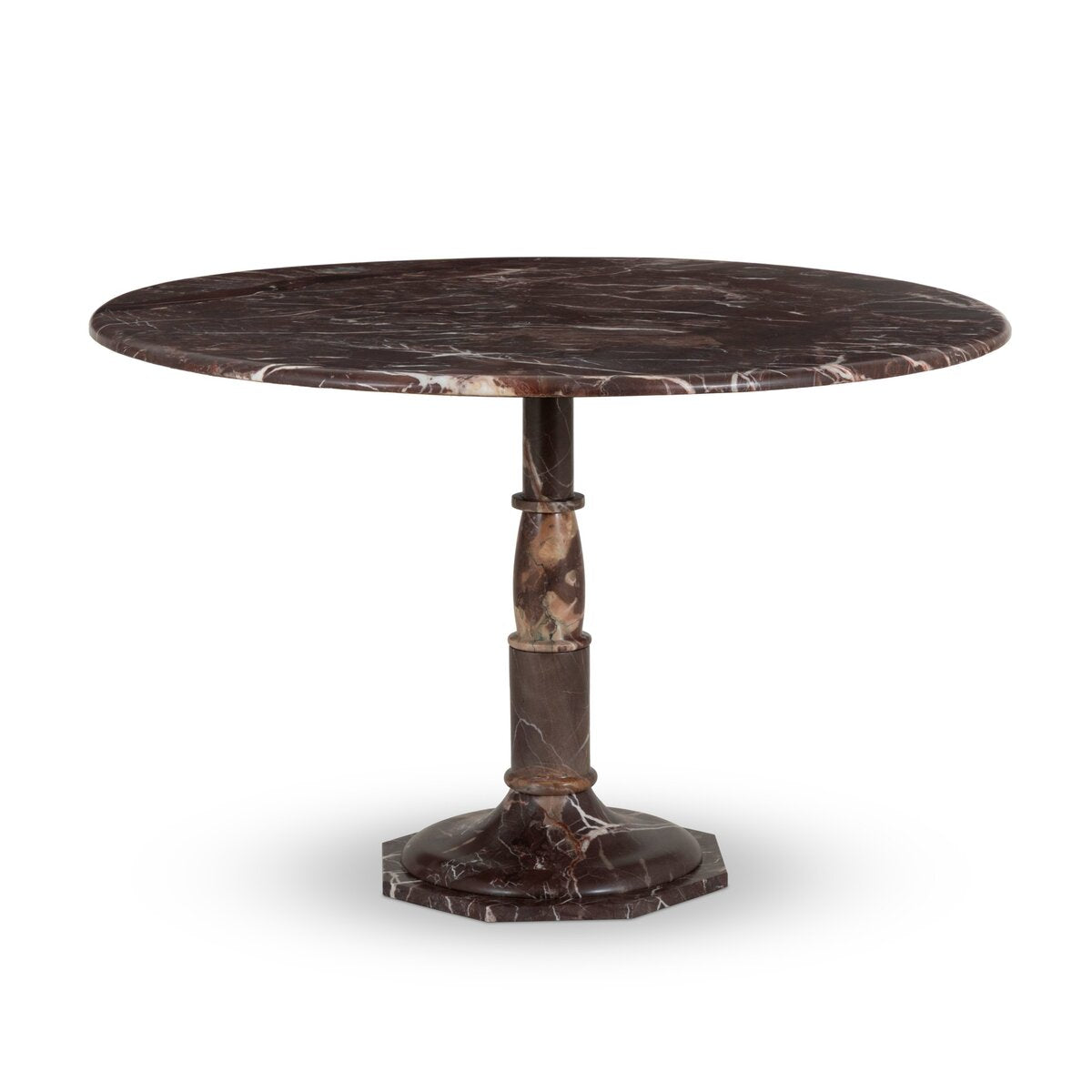 Lucy Round Marble Dining Table-48"