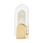 morganite wall sconce
