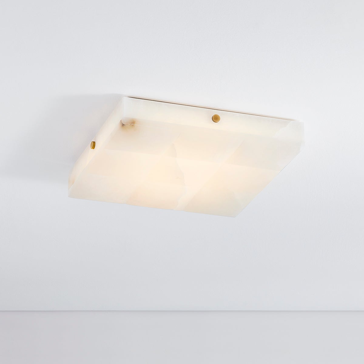 gypsum flush mount