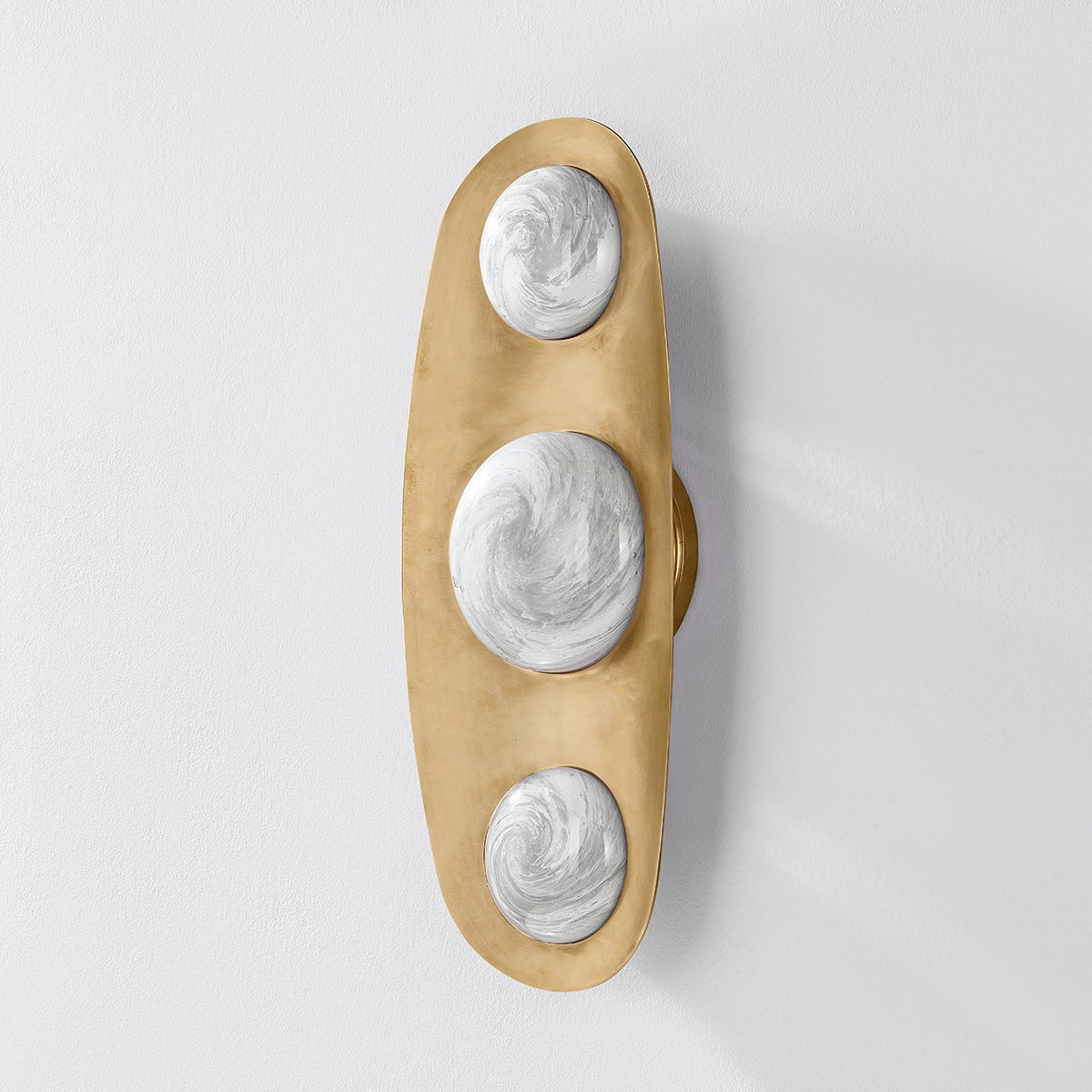 bezel wall sconce