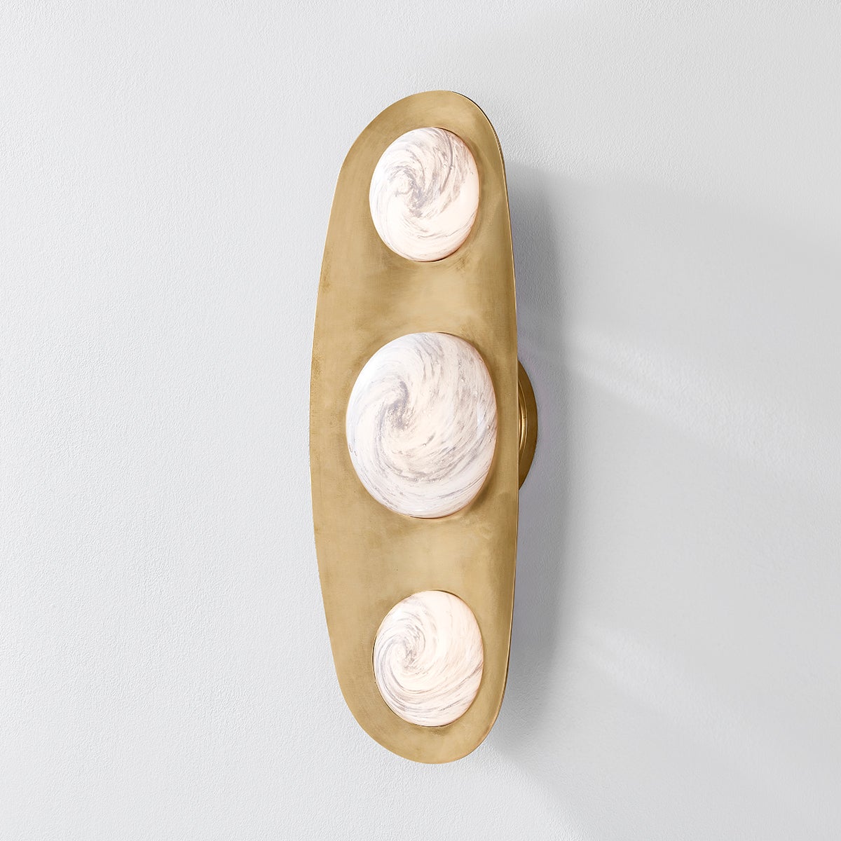 bezel wall sconce