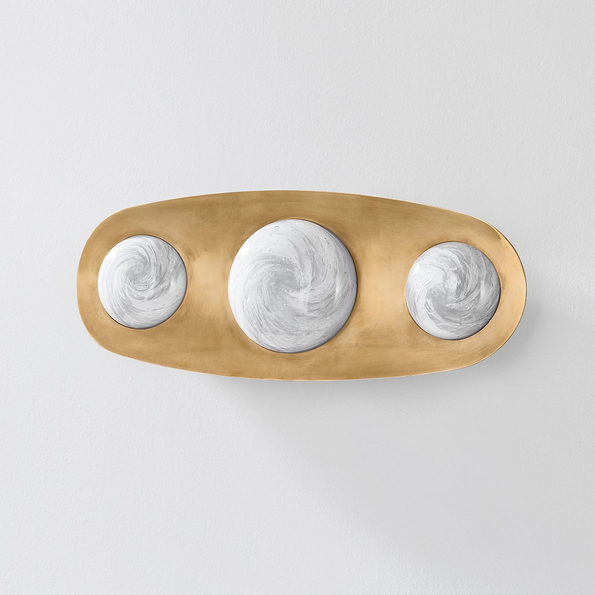 bezel wall sconce