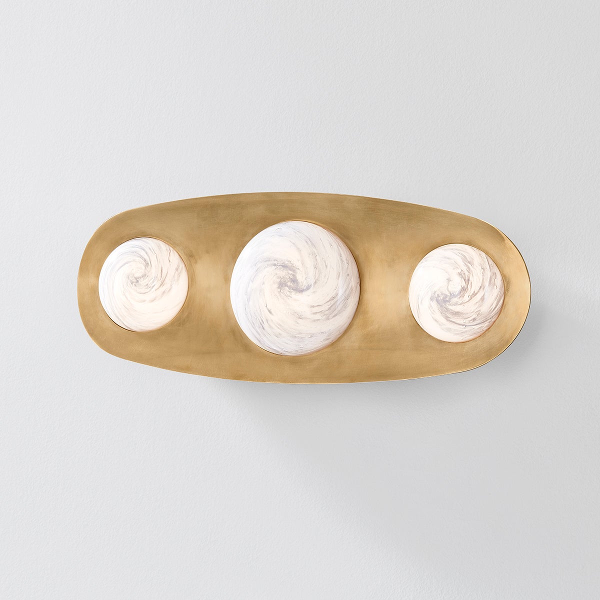 bezel wall sconce