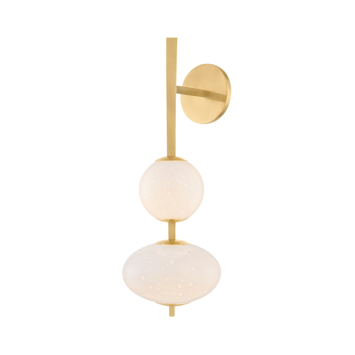 charoite wall sconce