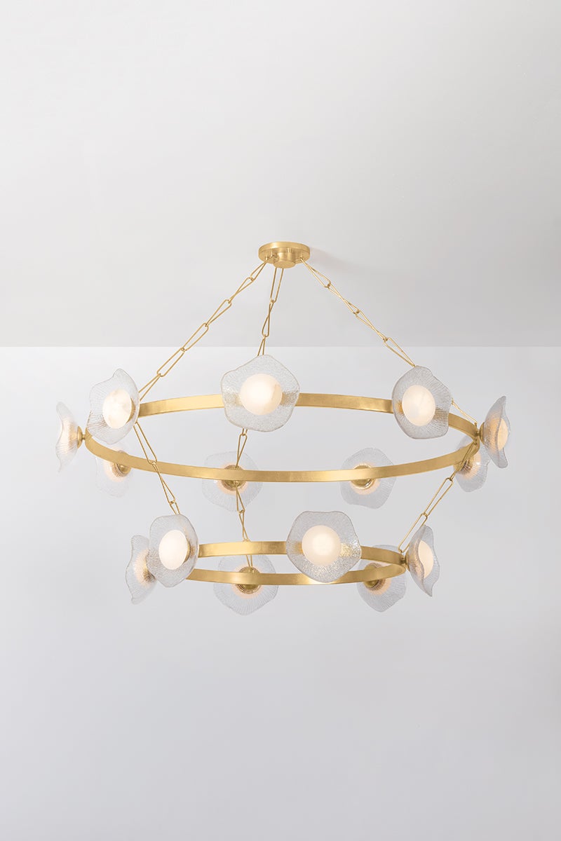 almandine chandelier