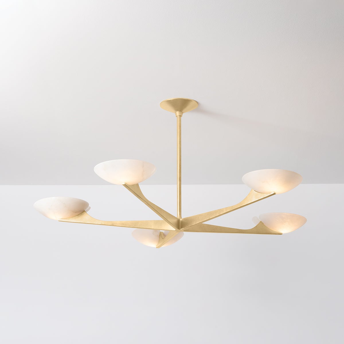 malachite chandelier