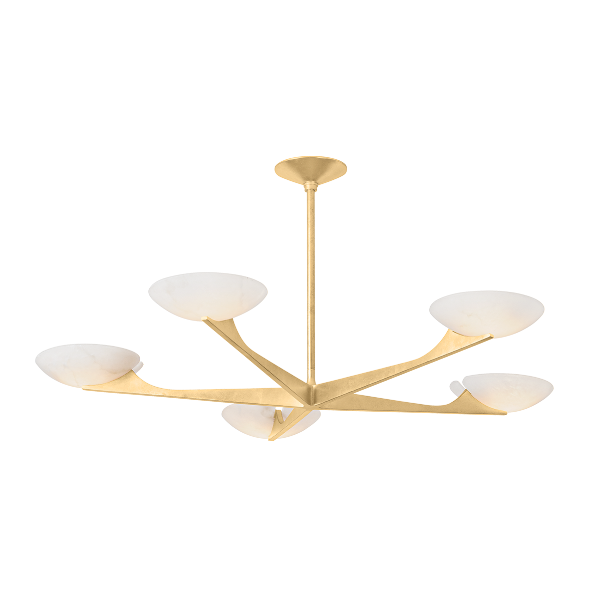 malachite chandelier