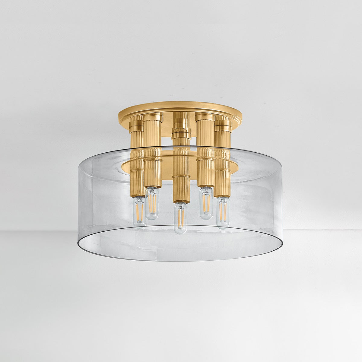 crystler flush mount
