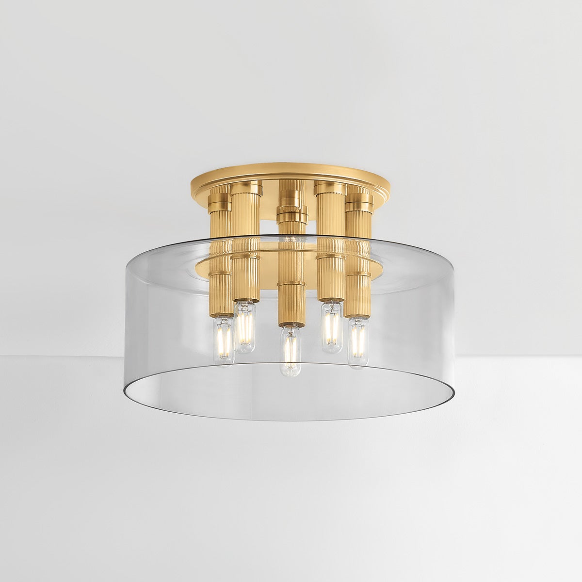 crystler flush mount