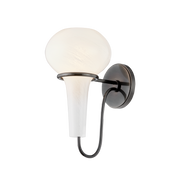 adams corner wall sconce