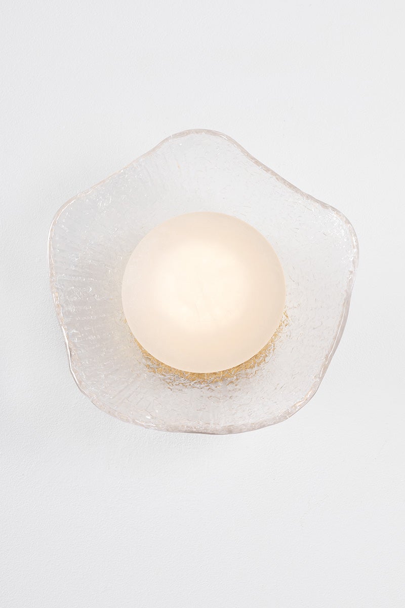 almandine wall sconce