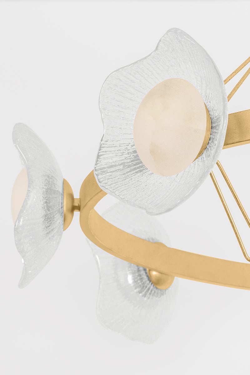 almandine chandelier