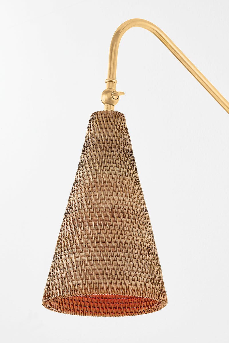 averack plug-in sconce