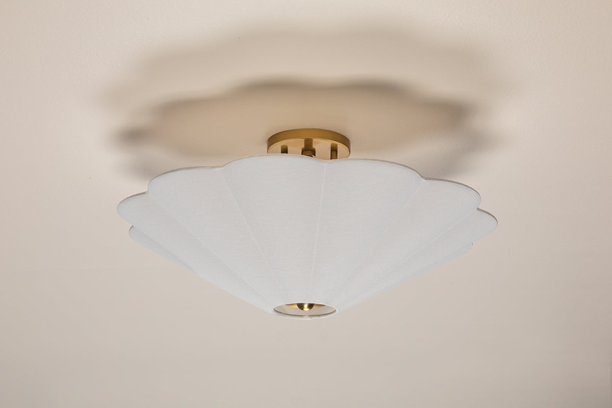 alana semi flush