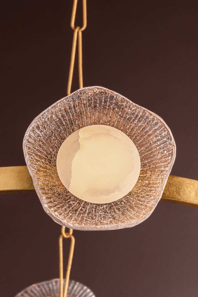 almandine chandelier