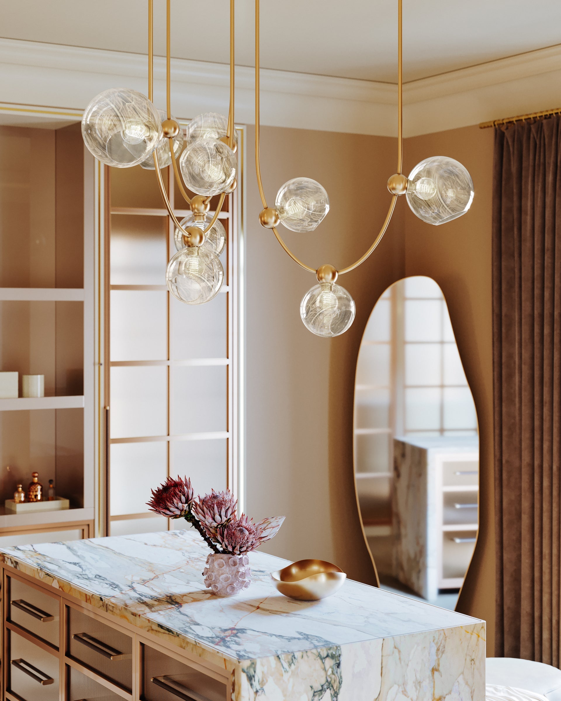 astraia chandelier