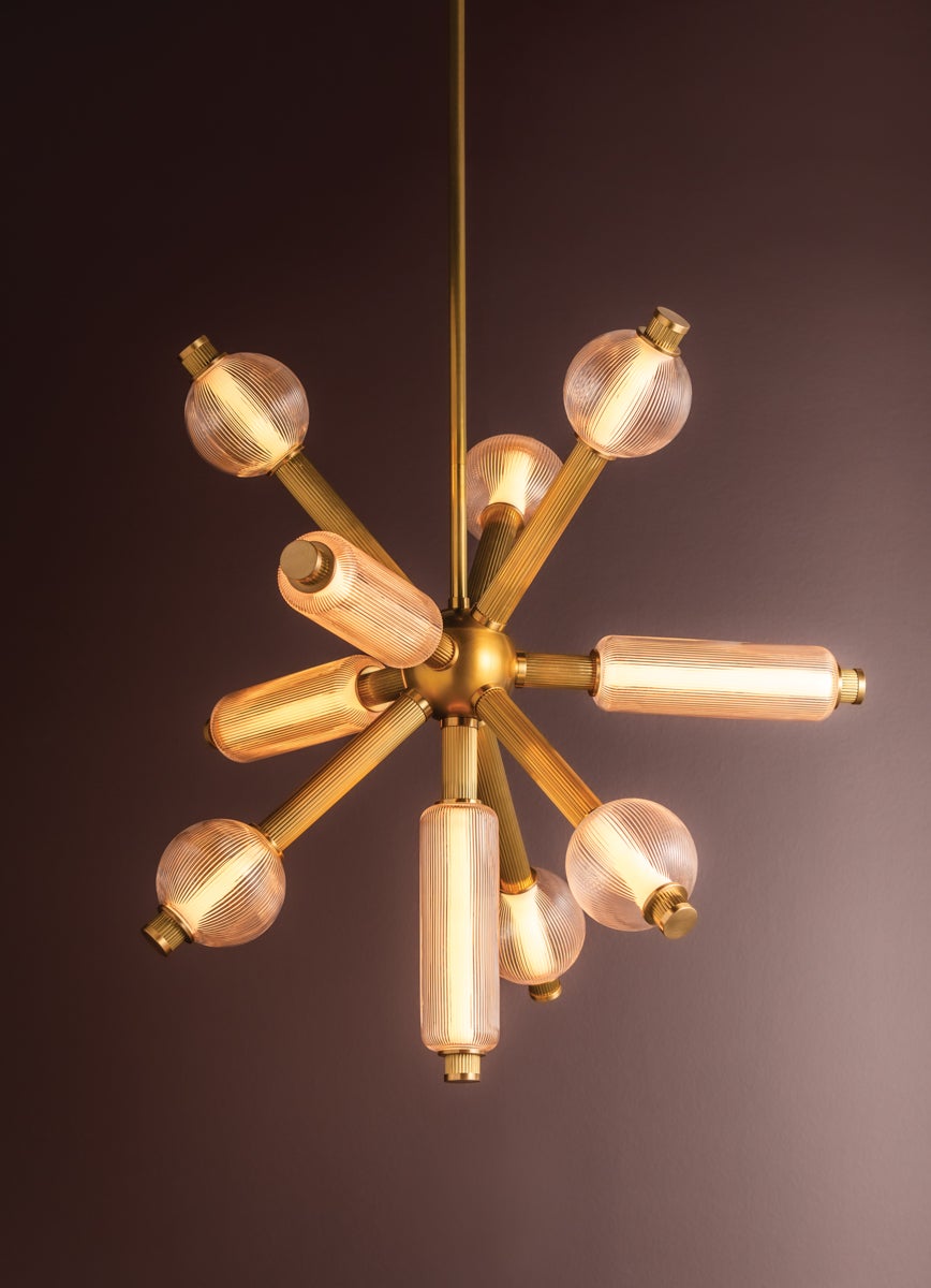 atom chandelier